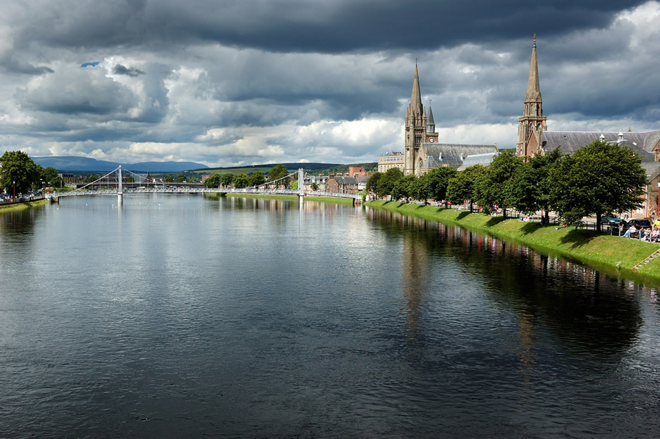 Ness River in Inverness